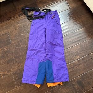 Patagonia suspenders snow pants size 12